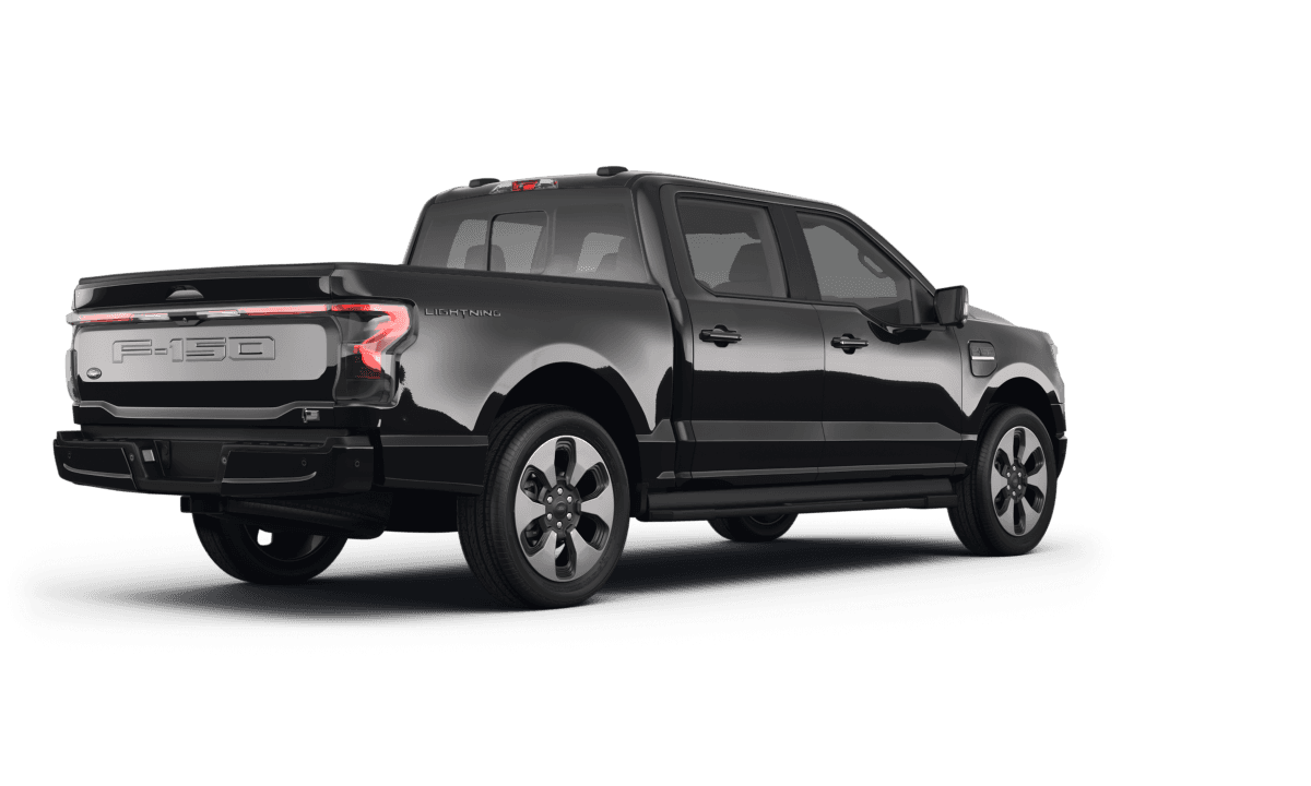 Ford F-150 Lightning  - Back view Ford F-150 Lightning  - Back view