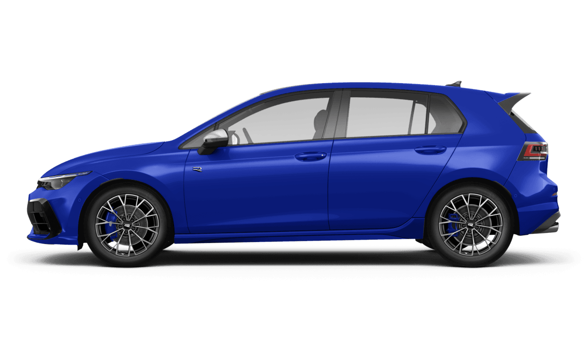 Volkswagen Golf R  - Side view Volkswagen Golf R  - Side view